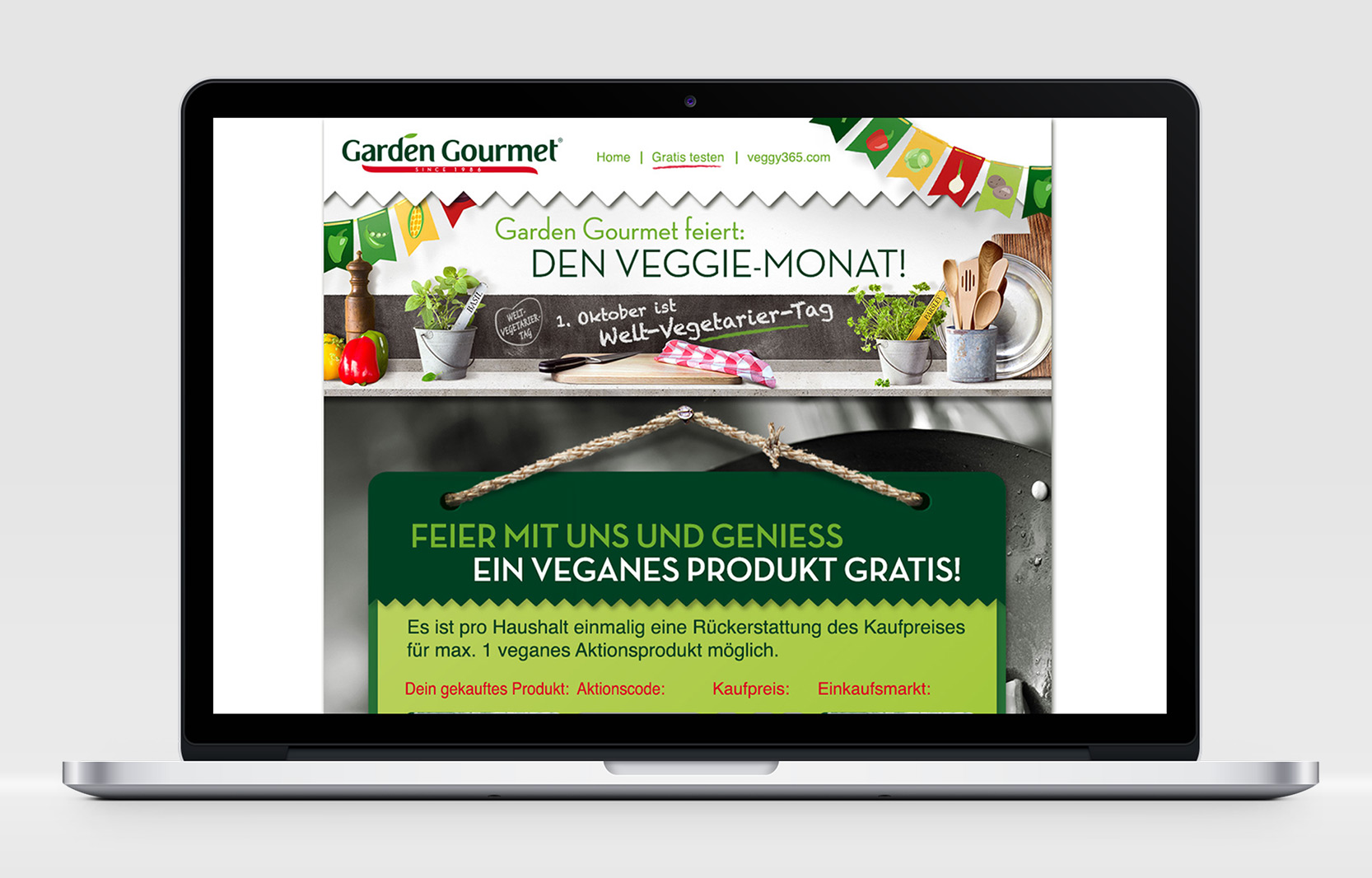 Garden Gourmet Veggie-Monat - groß